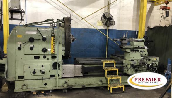 Zerbst Sliding Gap-Bed Manual Lathe