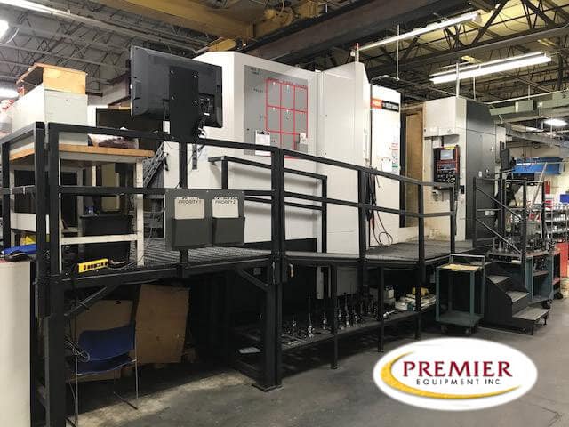 10-hcn108002 (web117110b) Mazak HCN-10800-II Used CNC HMC