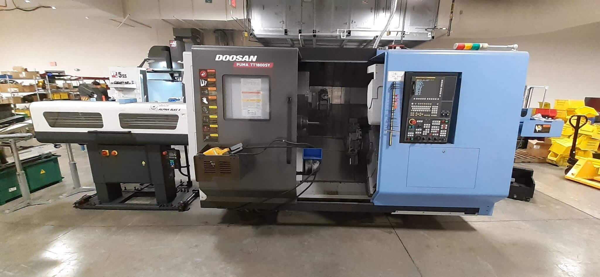Home 19 Doosan Puma TT1800SY Multi-Axis Lathe