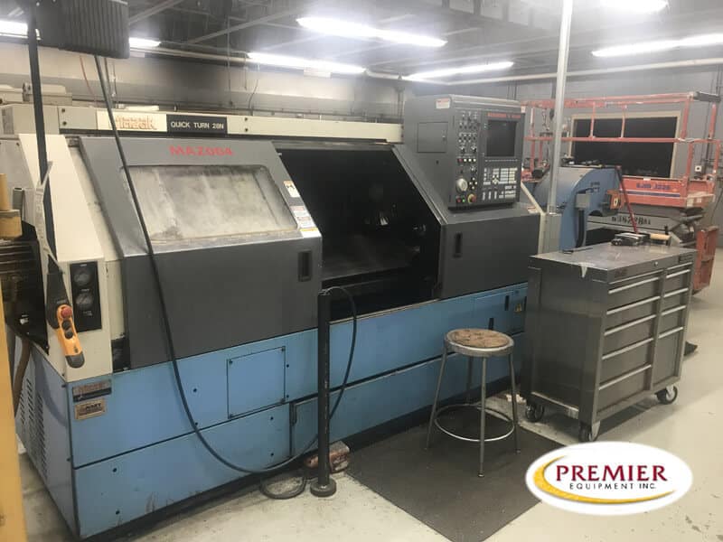 95-qt28n (web118110b) Mazak QT28N Used CNC Lathe