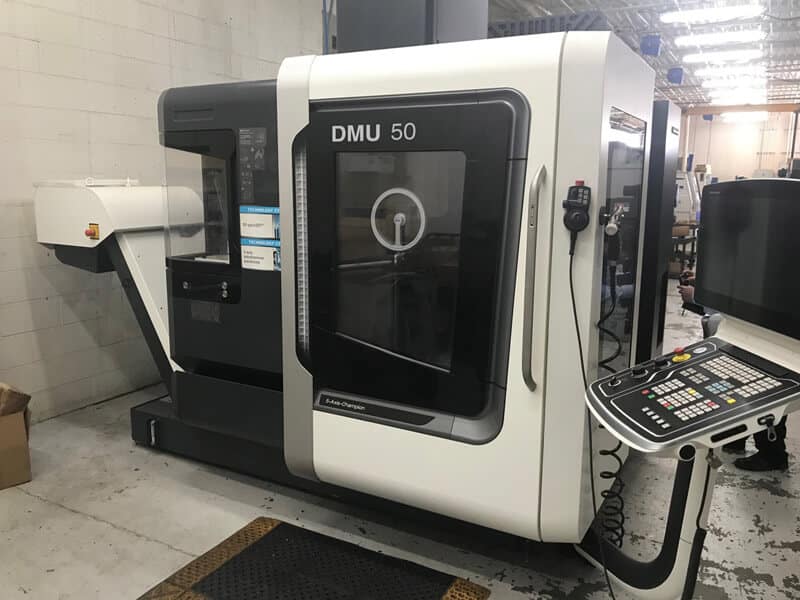 DMG Mori DMU50 5-Axis CNC Mill