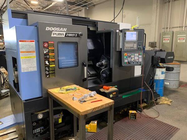 DOOSAN PUMA 2100SY-II CNC Lathe for sale