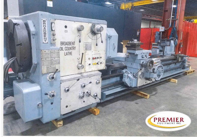 Broadbent “ Oil Country” Removable Gap Type Engine Lathe