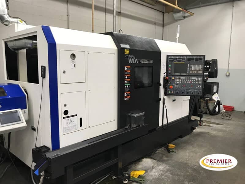 Home 19 HYUNDAI WIA LM1800TTSY CNC TURNING CENTER