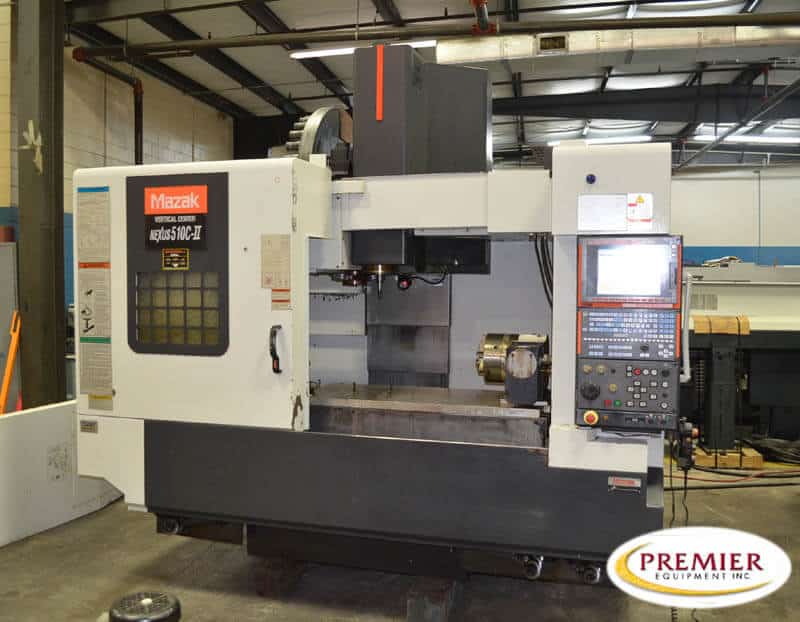 Home 12 Mazak VCN510C-II Used CNC Mill