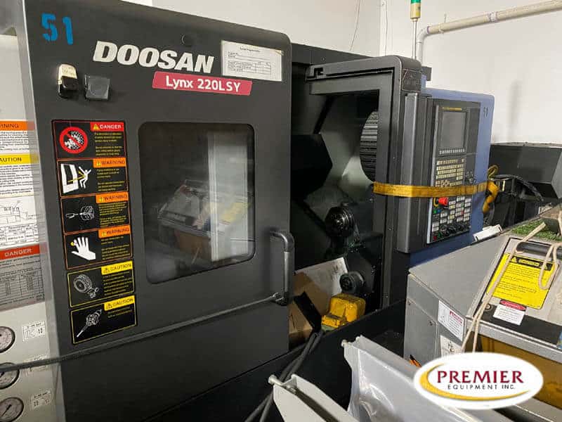 DOOSAN LYNX 220LSYC CNC MULTI-TASKING CENTER