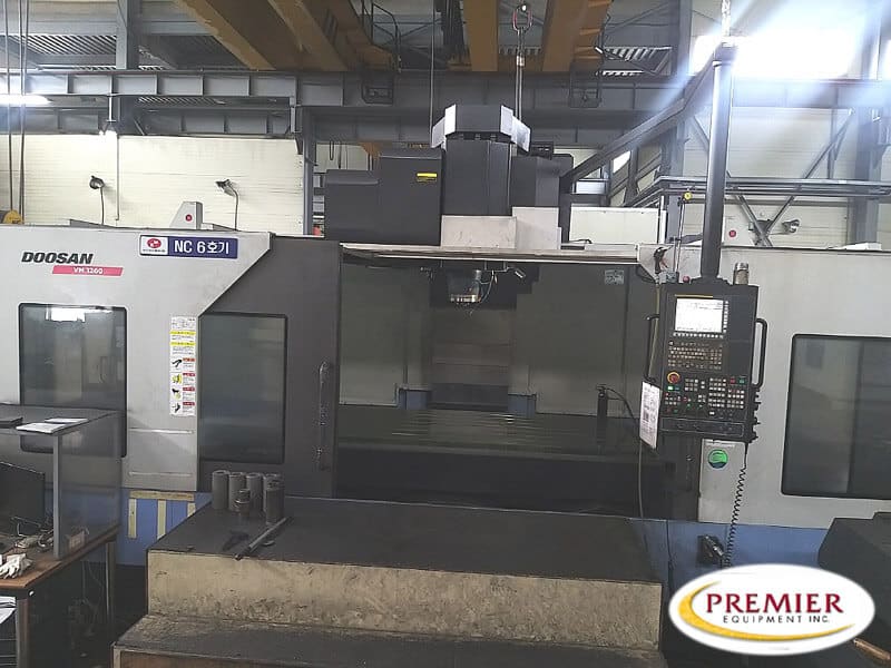 Doosan VM-1260 Heavy Duty CNC Mill