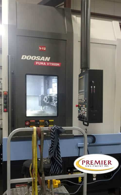 15-vt900mr (web47210c) Doosan VT-900MR CNC Live Tool Verticle Turret Lathe
