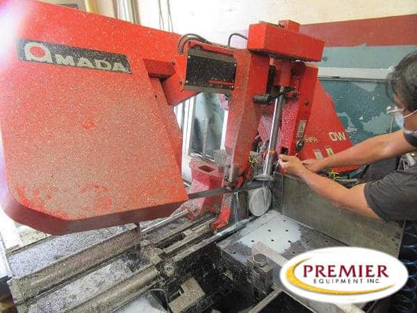 16" x 16" AMADA HFA-400W AUTOMATIC HORIZONTAL BAND SAW