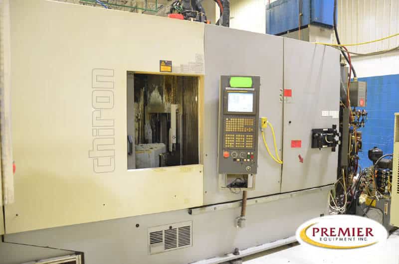 Chiron DZ 15K W Magnum High Speed Twin Pallet, Twin Spindle 5-Axis CNC Vertical Machining Center