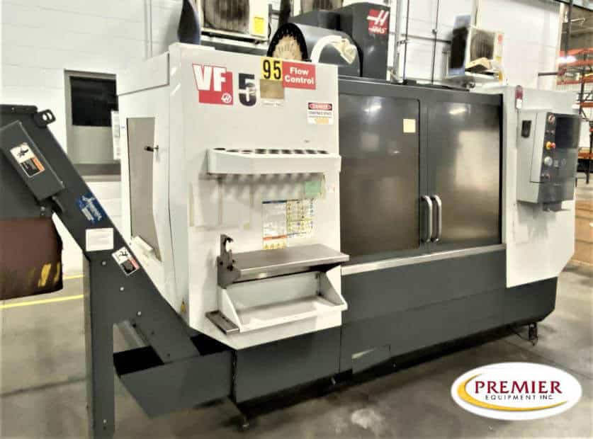 Home 17 HAAS VF5/40 Used CNC Mill