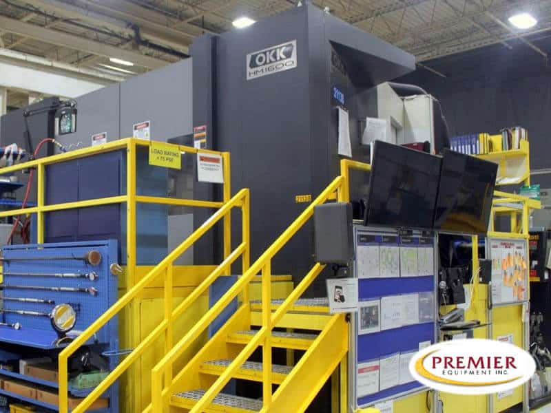 11-okkhm1600 (web98810c) OKK HM1600 CNC Horizontal Machining Center