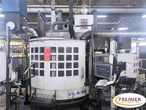 MIGHTY VIPER VTL 16/20M CNC Vertical Boring Mill with Milling