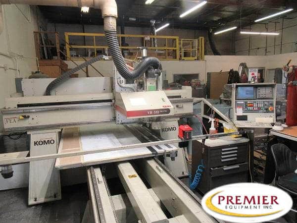  KOMO VF512 ROUTER 5’ X 12’ High Speed CNC router