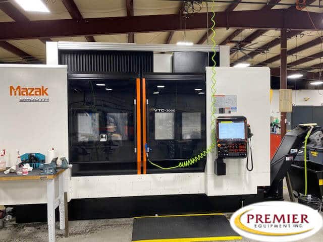 19-vtc300c (web115010c) Mazak VTC300C CNC Mill