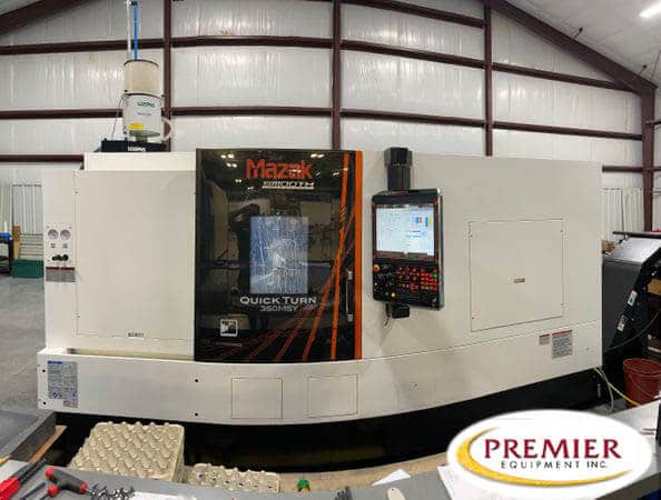 Mazak Quick Turn 350MSY CNC Turning Center with Sub-Spindle, Milling and Y-Axis