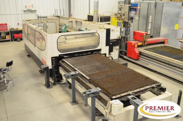 Mazak Hyper Gear 510 with Pallet Shuttle 4000 Watt CNC Flying Optic CNC Laser