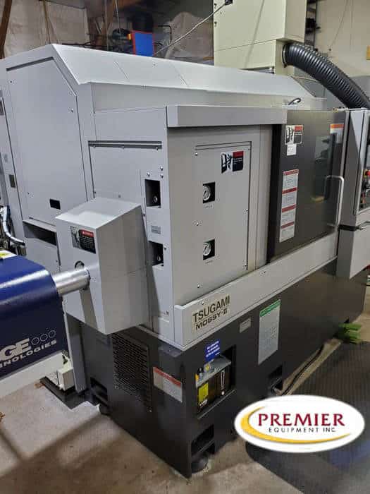 20-m08sy (web19110d) TSUGAMI M08SY CNC MUTI AXIS LATHE W/MILLING, Y AXIS, SUB SPINDLE