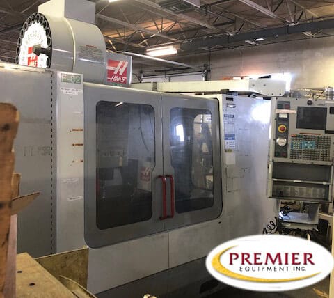 Haas VF3 Vertical CNC Machining Center with 4th Axis
