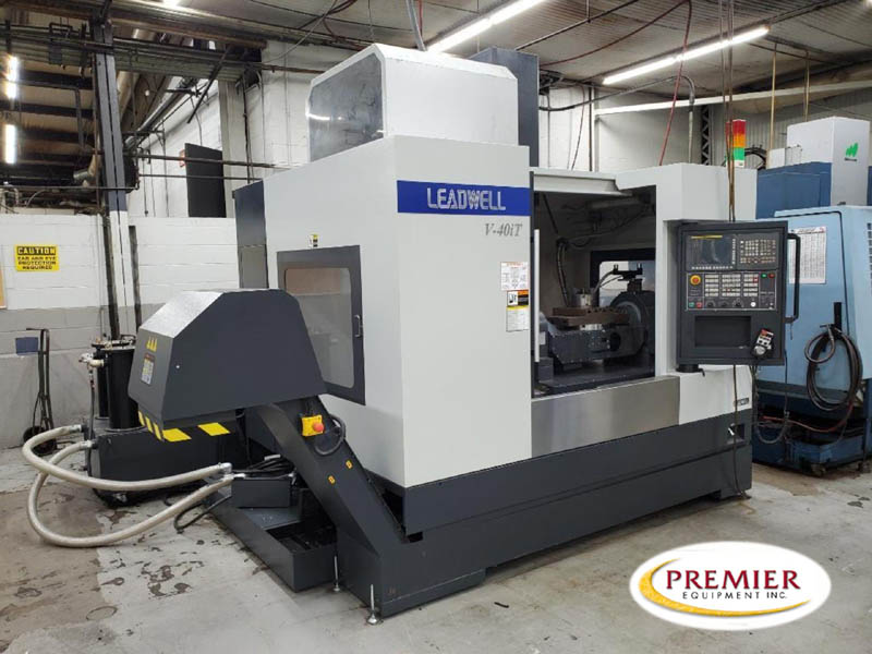 LEADWELL V40iT CNC 5 AXIS MACHINING CENTER
