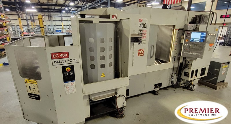 HAAS EC-400PP Horizontal Machining Center with pallet pool