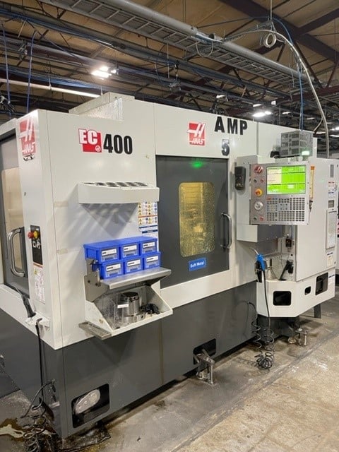 HAAS EC400 4-AXIS HORIZONTAL MACHINING CENTER