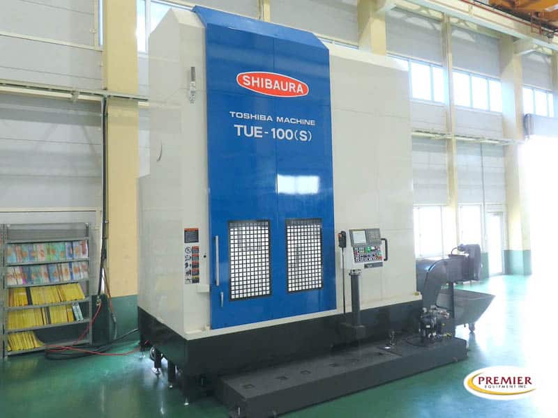 Toshiba TUE-100S CNC Vertical Boring Mill