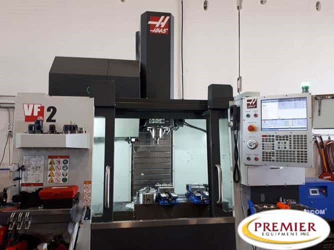 Home 7 Haas VF2 with Rotary Table CNC Vertical Machining Center