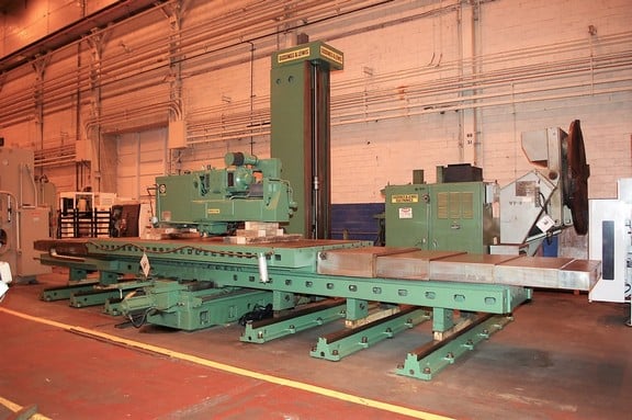 Giddings & Lewis G60-T 6" CNC Table Type Horizontal Boring Mill