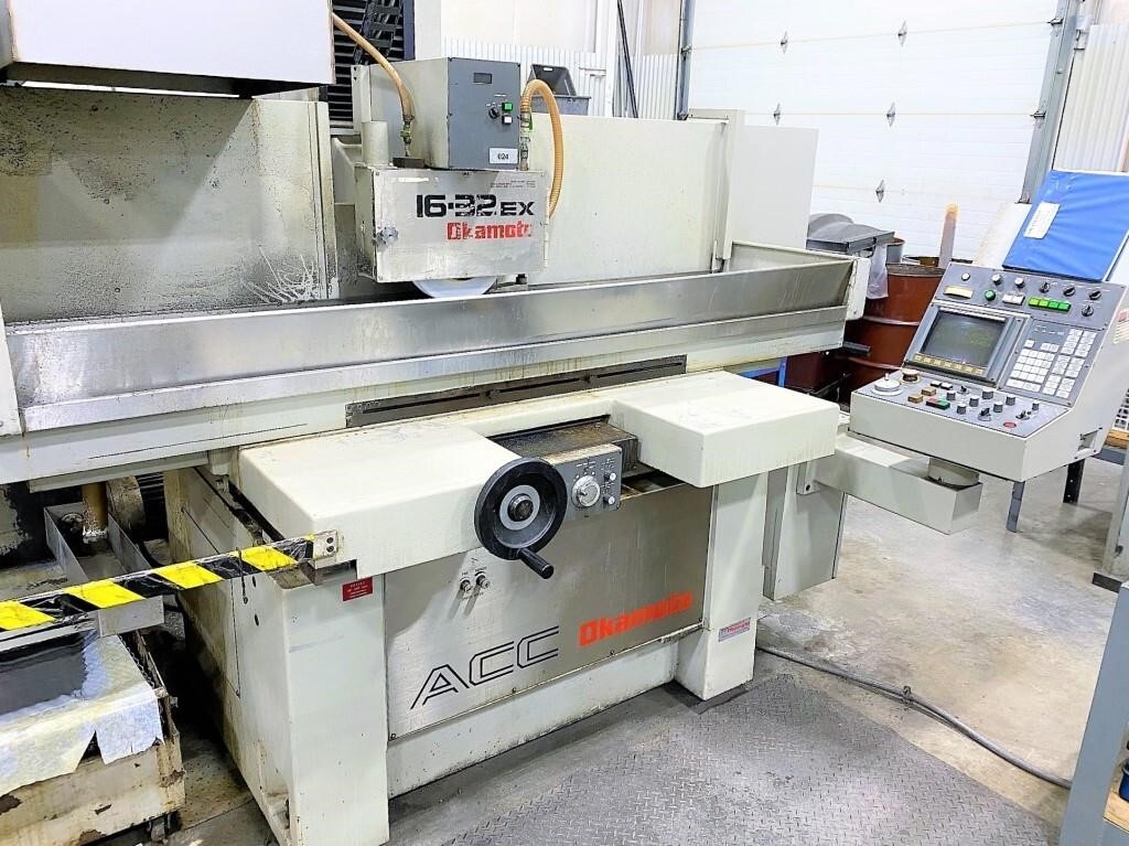 OKAMOTO ACC-1632EX 16" X 32" "EXB" SERIES "HIGH-PRECISION" 3-AXIS AUTOMATIC SURFACE GRINDER