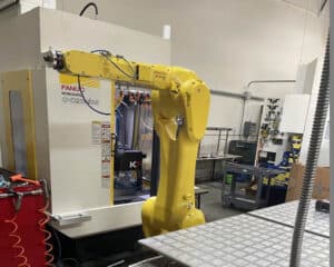 Fanuc Robodrill alpha D21MiB5 5-Axis CNC Drill & Tap Robot Cell