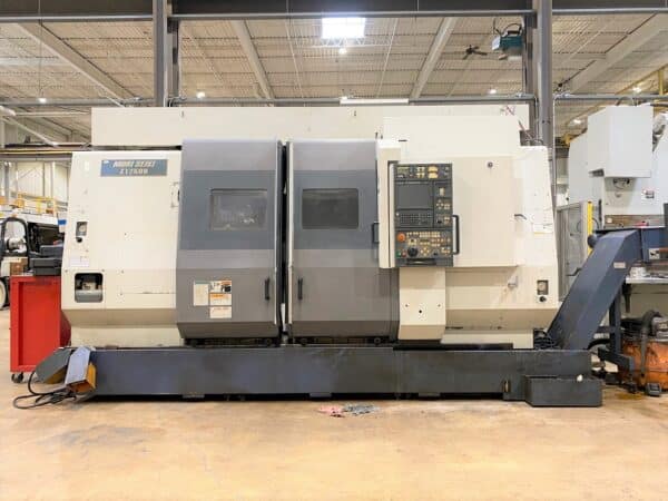 Mori Seiki Model ZT-2500SY 8-Axis CNC Lathe with Live Tool, Sub Spindle Twin Turret