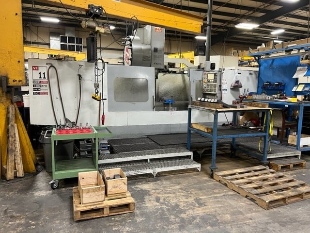 06-vf11 (web19110e) HAAS VF 11/50 CNC VERTICAL MACHINING CENTER