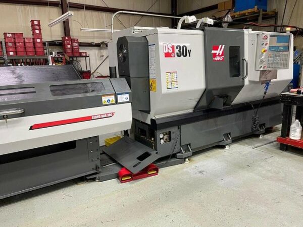 HAAS DS30Y CNC Turning Center with Bar Feeder