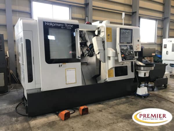 Nakamura-Tome WY100II Multi-Axis CNC Turning Center
