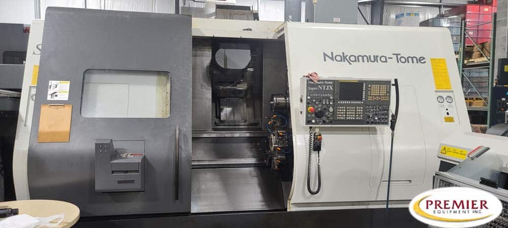 Nakamura-Tome Super NTJX Multi-Tasking CNC Turning & Milling Center