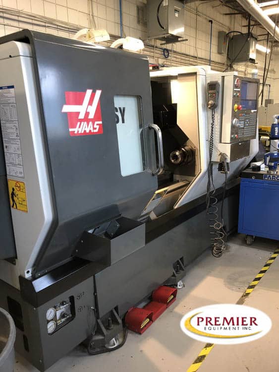 HAAS DS30SSY DUAL SPINDLE CNC LATHE WITH Y-AXIS MILLING & LIVE TOOL & SUB-SPINDLE