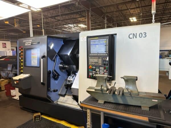 DOOSAN PUMA TT1800SY CNC MULTITASKING CENTER WITH Y AXIS AND BAR FEED