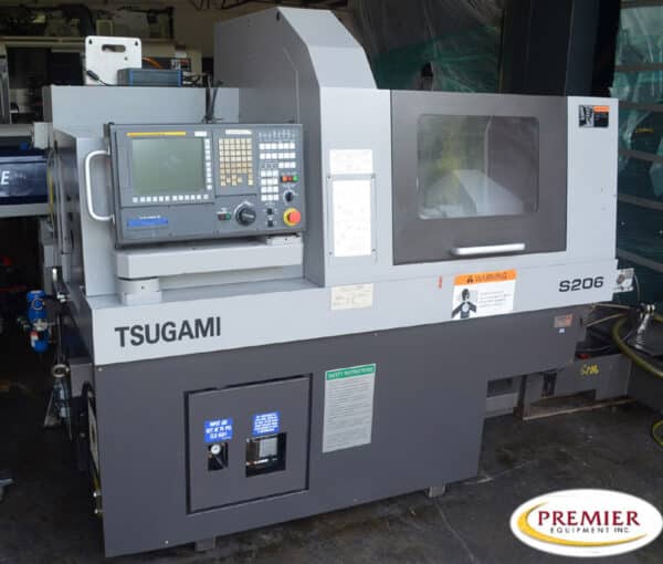 Tsugami S206 CNC Swiss Lathe