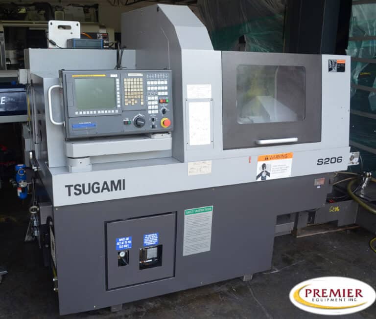 Used Tsugami CNC Machines | Premier Equipment