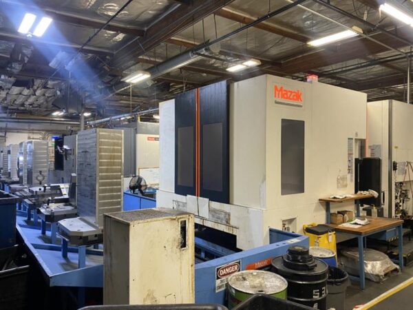 MAZAK NEXUS HCN 8800 II 4 AXIS MACHINE CELL WITH 18 PLTLINEAR PALLET POOL CNC HORIZONTAL MACHINING 