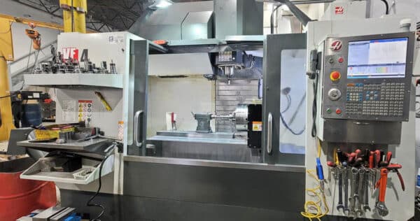 HAAS VF4 with Rotary Table