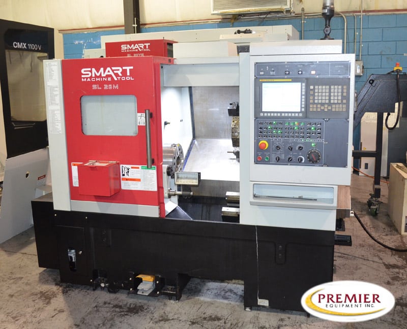 Smart Machine Tool SL26M 3-Axis CNC Turning Center with Milling