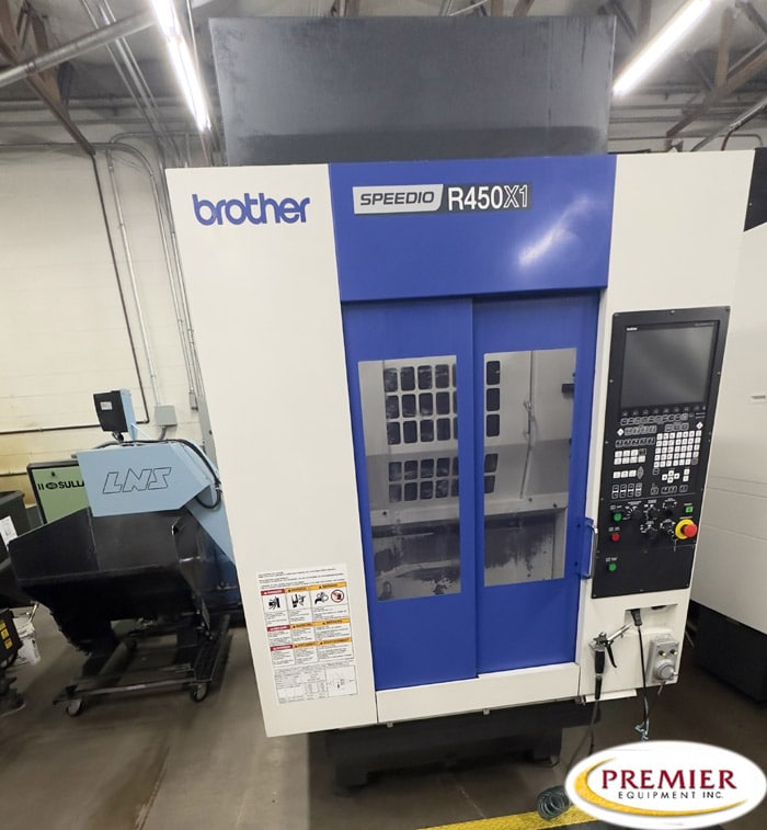 Brother Speedio R450X1 with Pallet Switcher CNC Drill and Tap