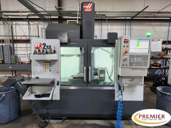 Haas VF2SS with Rotary TAble