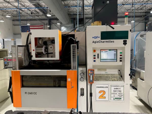 +GF+ AgieCharmilles Fi 240 CC CNC Die Sinking EDM Machine