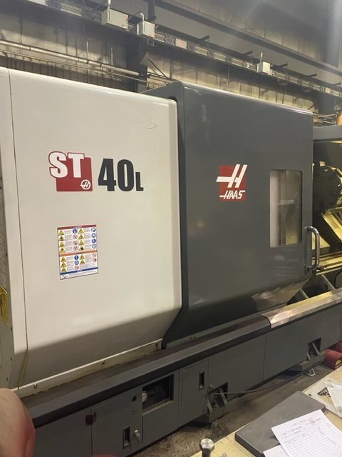 HAAS ST40L with Milling LIVE TOOL CNC LATHE