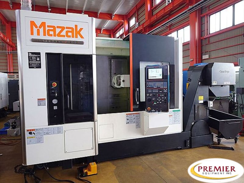 Mazak Integrex J200 CNC Chucker Lathe with Milling