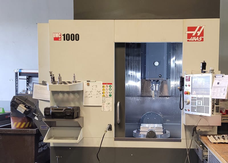 HAAS UMC1000 5-Axis Mill