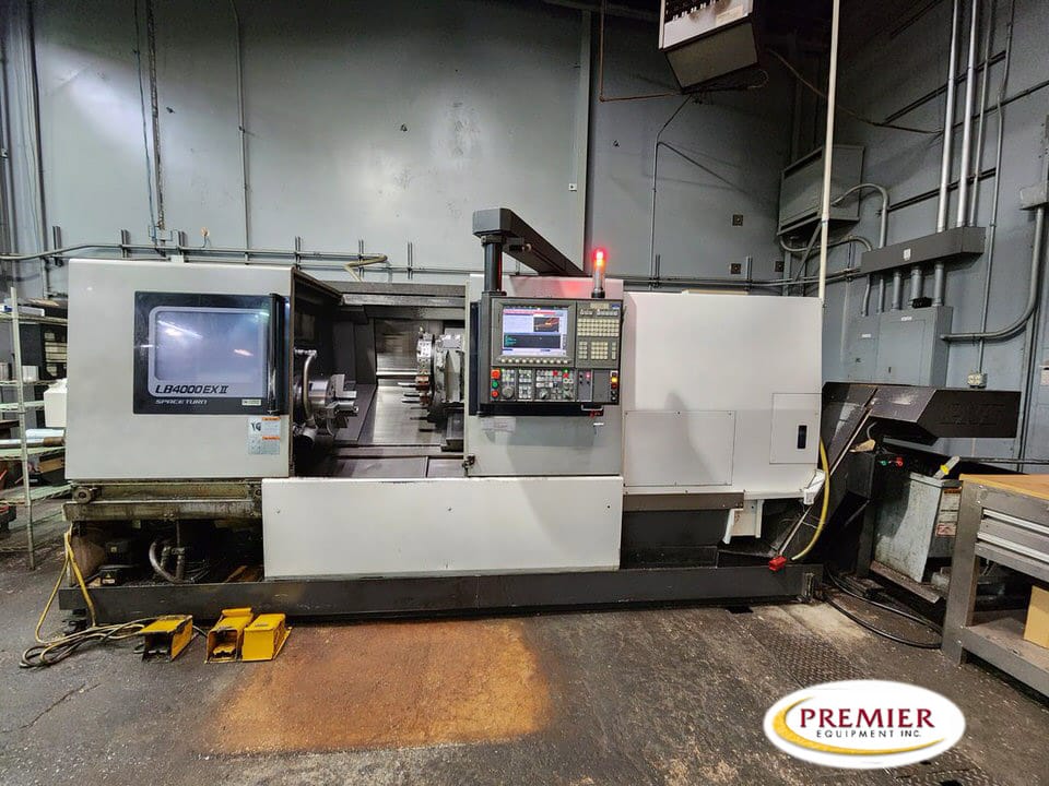 Home 18 Okuma LB4000EXII/C1500 CNC Turning Center